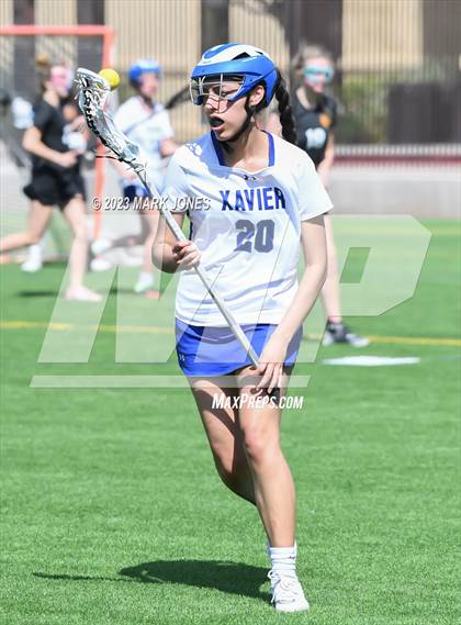Thumbnail 2 in Xavier College Prep vs. Salpointe Catholic (JV) photogallery.