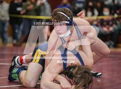 Thumbnail 2 in Section VI Class C/D Championship Wrestling Tournament photogallery.