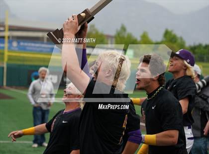 Thumbnail 2 in Lehi vs. Olympus (Utah Valley University UHSAA 5A Final Game2) photogallery.