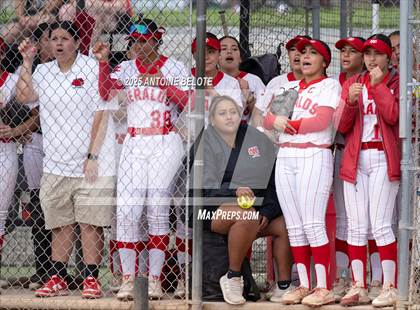 Thumbnail 3 in Los Alamitos @ Whittier Christian (CIF-SS D2 Round 2) photogallery.
