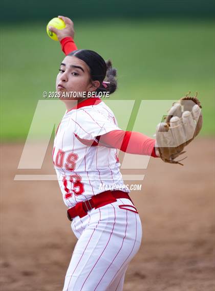 Thumbnail 1 in Los Alamitos @ Whittier Christian (CIF-SS D2 Round 2) photogallery.