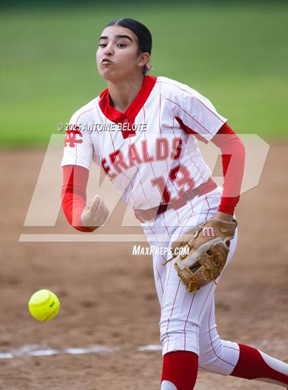 Thumbnail 3 in Los Alamitos @ Whittier Christian (CIF-SS D2 Round 2) photogallery.