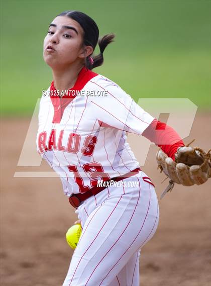 Thumbnail 2 in Los Alamitos @ Whittier Christian (CIF-SS D2 Round 2) photogallery.