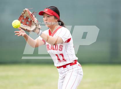 Thumbnail 1 in Los Alamitos @ Whittier Christian (CIF-SS D2 Round 2) photogallery.