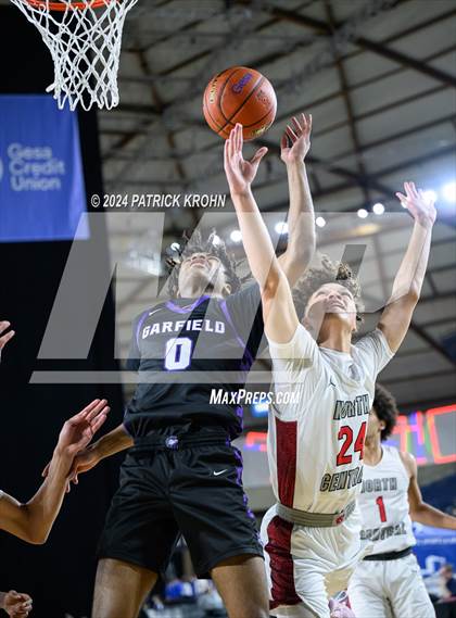 Thumbnail 3 in Garfield @ North Central (WIAA 3A Semifinals) photogallery.