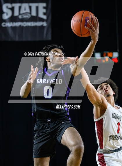 Thumbnail 1 in Garfield @ North Central (WIAA 3A Semifinals) photogallery.