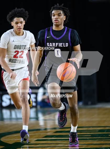 Thumbnail 1 in Garfield @ North Central (WIAA 3A Semifinals) photogallery.