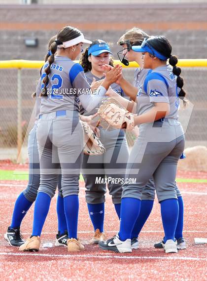 Thumbnail 1 in Basic vs Sierra Vista (NIAA 4A State Final Game 1) photogallery.