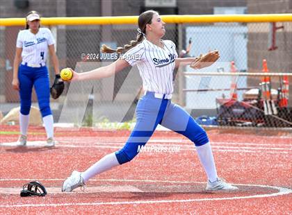 Thumbnail 2 in Basic vs Sierra Vista (NIAA 4A State Final Game 1) photogallery.