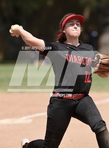Thumbnail 3 in Mater Dei Catholic vs. Mission Viejo (Michelle Carew Classic) photogallery.