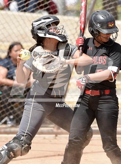 Thumbnail 3 in Mater Dei Catholic vs. Mission Viejo (Michelle Carew Classic) photogallery.