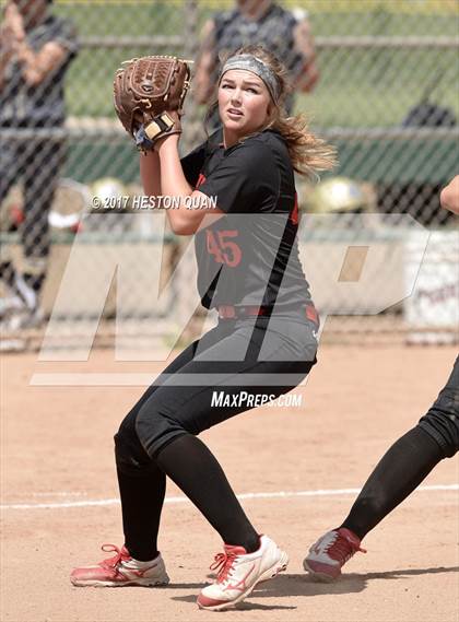 Thumbnail 3 in Mater Dei Catholic vs. Mission Viejo (Michelle Carew Classic) photogallery.