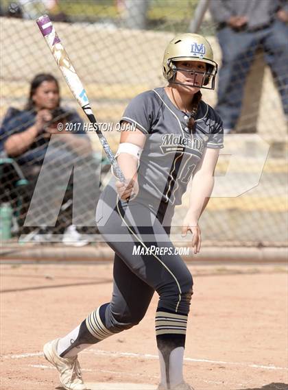 Thumbnail 3 in Mater Dei Catholic vs. Mission Viejo (Michelle Carew Classic) photogallery.