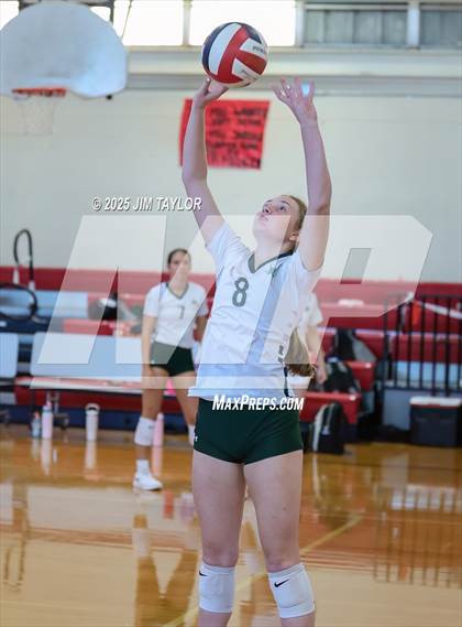 Thumbnail 2 in Santo vs Brookesmith (Eastland Volleyball Showdown 2025) photogallery.