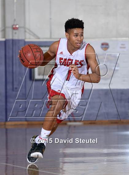 Thumbnail 1 in Johnson vs. Pleasant Grove (St. Hope Elite Classic) photogallery.