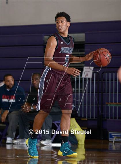 Thumbnail 1 in Johnson vs. Pleasant Grove (St. Hope Elite Classic) photogallery.