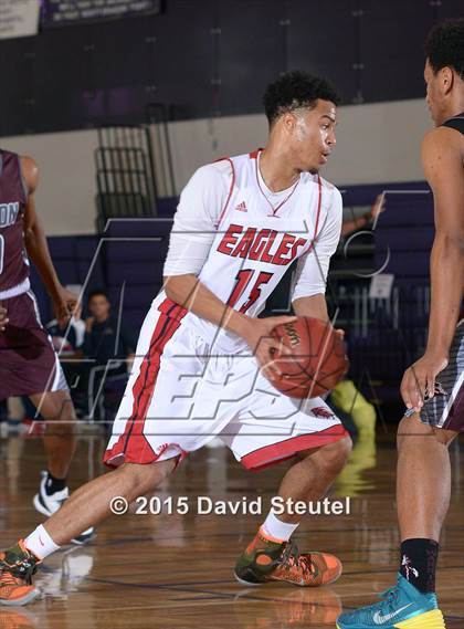 Thumbnail 2 in Johnson vs. Pleasant Grove (St. Hope Elite Classic) photogallery.