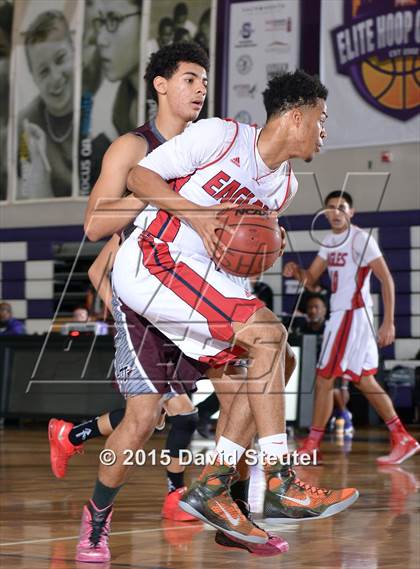 Thumbnail 3 in Johnson vs. Pleasant Grove (St. Hope Elite Classic) photogallery.