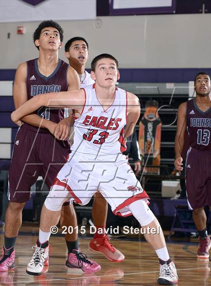 Thumbnail 3 in Johnson vs. Pleasant Grove (St. Hope Elite Classic) photogallery.