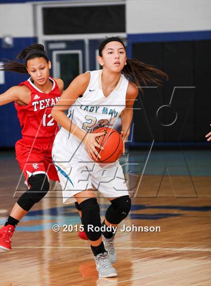 Thumbnail 1 in Pasadena Memorial vs. Ray Corpus Christi (McDonald's Texas Invitational) photogallery.