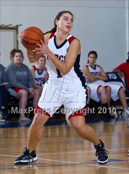 Thumbnail 1 in Prince of Peace vs Calvary Christian (Trinity Valley Shootout) photogallery.