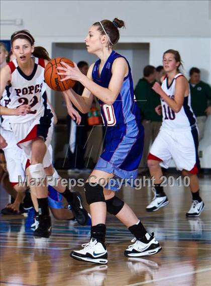 Thumbnail 2 in Prince of Peace vs Calvary Christian (Trinity Valley Shootout) photogallery.