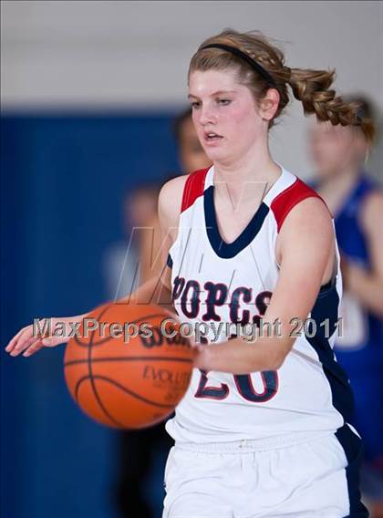 Thumbnail 1 in Prince of Peace vs Calvary Christian (Trinity Valley Shootout) photogallery.