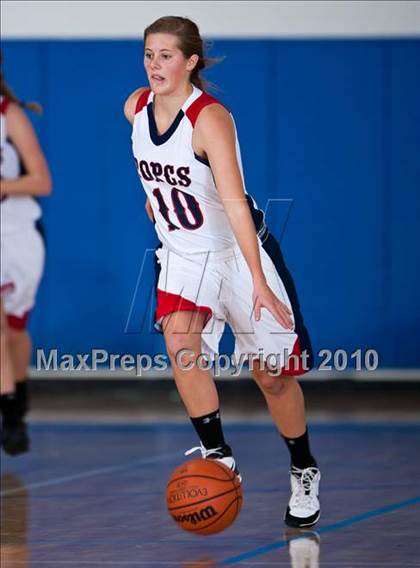 Thumbnail 2 in Prince of Peace vs Calvary Christian (Trinity Valley Shootout) photogallery.