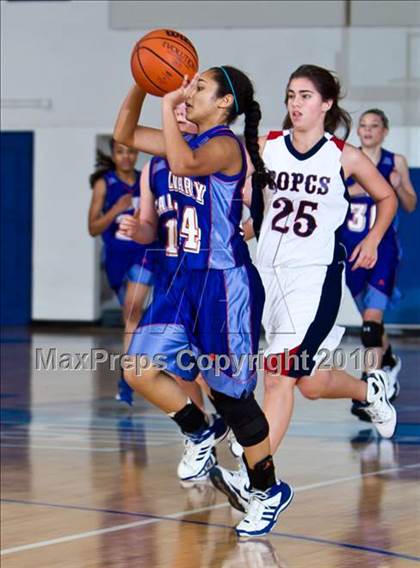 Thumbnail 1 in Prince of Peace vs Calvary Christian (Trinity Valley Shootout) photogallery.