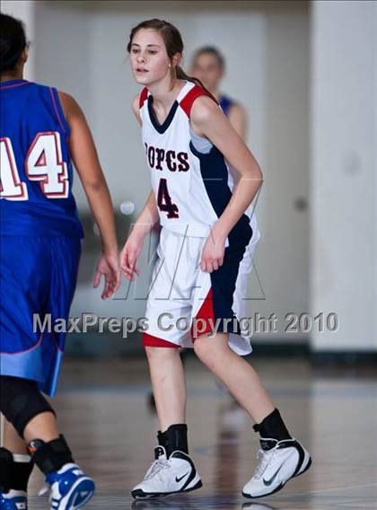 Thumbnail 1 in Prince of Peace vs Calvary Christian (Trinity Valley Shootout) photogallery.