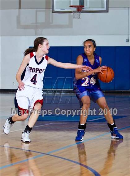 Thumbnail 3 in Prince of Peace vs Calvary Christian (Trinity Valley Shootout) photogallery.