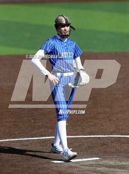Thumbnail 1 in Sulphur Springs vs. Creekview (Royse City Softball Tournament) photogallery.