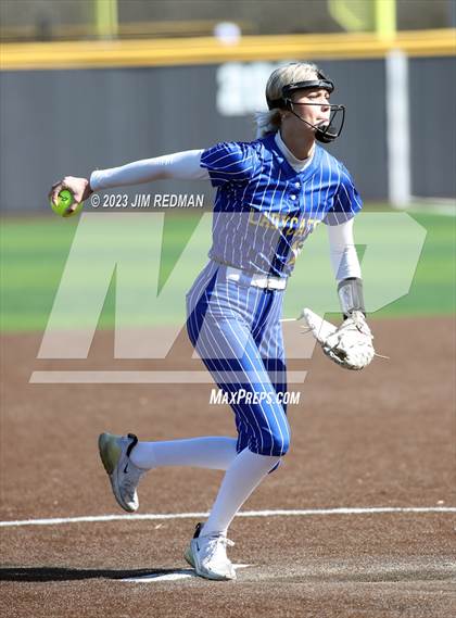 Thumbnail 3 in Sulphur Springs vs. Creekview (Royse City Softball Tournament) photogallery.