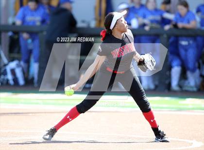 Thumbnail 3 in Sulphur Springs vs. Creekview (Royse City Softball Tournament) photogallery.