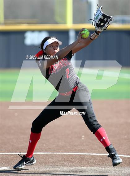 Thumbnail 3 in Sulphur Springs vs. Creekview (Royse City Softball Tournament) photogallery.