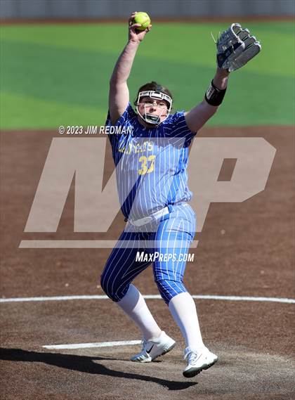 Thumbnail 2 in Sulphur Springs vs. Creekview (Royse City Softball Tournament) photogallery.