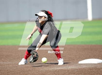 Thumbnail 3 in Sulphur Springs vs. Creekview (Royse City Softball Tournament) photogallery.