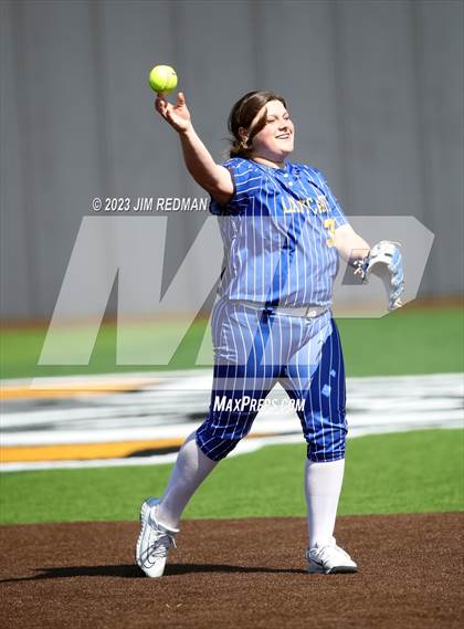 Thumbnail 2 in Sulphur Springs vs. Creekview (Royse City Softball Tournament) photogallery.