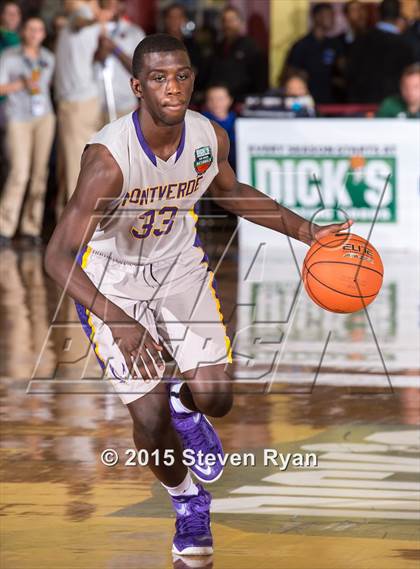 Thumbnail 3 in Greensboro Day vs. Montverde Academy (DICK'S National Tournament Quarterfinal) photogallery.