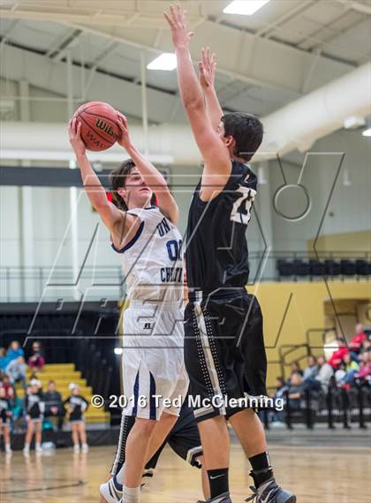 Thumbnail 2 in Bigelow vs Union Christian Academy (AAA 2A Regional Playoff) photogallery.