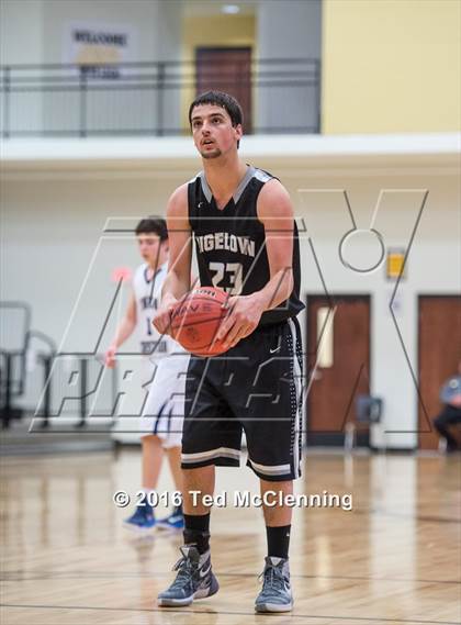 Thumbnail 2 in Bigelow vs Union Christian Academy (AAA 2A Regional Playoff) photogallery.