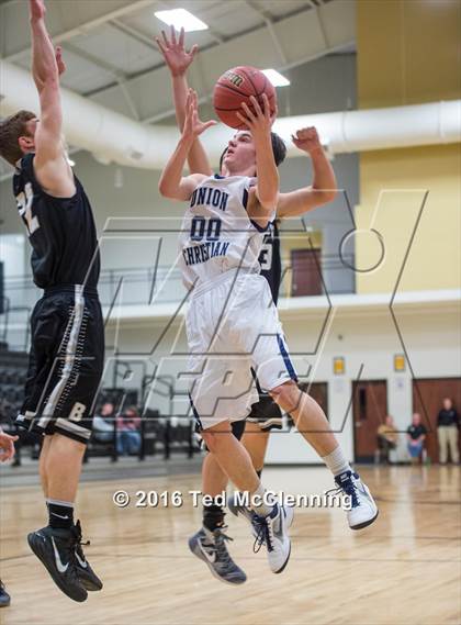 Thumbnail 3 in Bigelow vs Union Christian Academy (AAA 2A Regional Playoff) photogallery.
