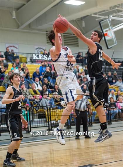 Thumbnail 2 in Bigelow vs Union Christian Academy (AAA 2A Regional Playoff) photogallery.