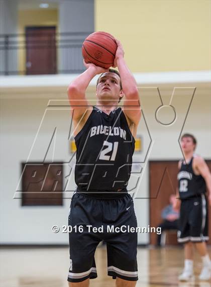 Thumbnail 1 in Bigelow vs Union Christian Academy (AAA 2A Regional Playoff) photogallery.