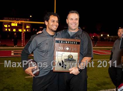 Thumbnail 2 in Centennial vs. Vista Murrieta (CIF SS Island Division Final) photogallery.