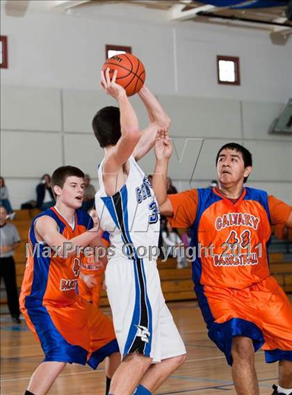Thumbnail 2 in Dallas Christian vs Calvary Christian (Trinity Valley School Shootout) photogallery.