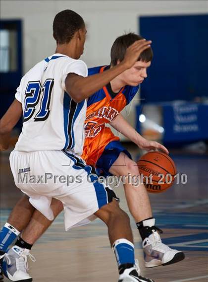 Thumbnail 2 in Dallas Christian vs Calvary Christian (Trinity Valley School Shootout) photogallery.
