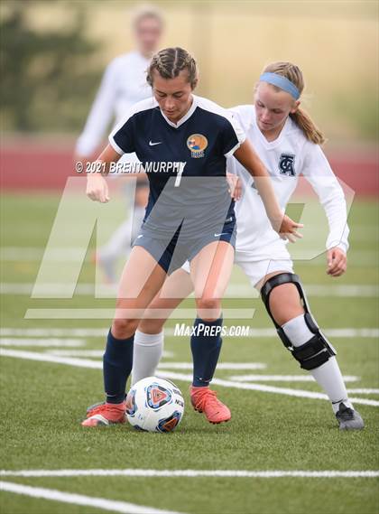 Thumbnail 3 in Evergreen vs. The Classical Academy (CHSAA 4A Semifinals) photogallery.