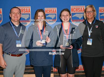 Thumbnail 1 in NCHSAA 1A/2A State Swimming Championship Awards photogallery.