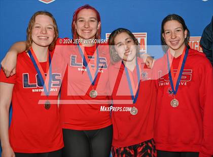 Thumbnail 2 in NCHSAA 1A/2A State Swimming Championship Awards photogallery.